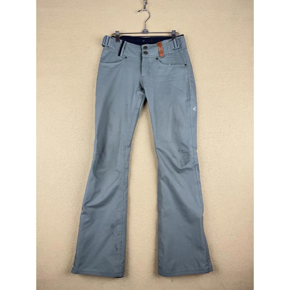 Holden Women's XS Snowboard Ski Pants Flared Ankle Zip Gorpcore Gray Sportswear